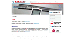 Desktop Screenshot of klimaplus.sk
